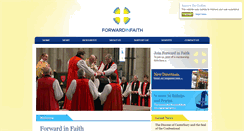 Desktop Screenshot of forwardinfaith.com